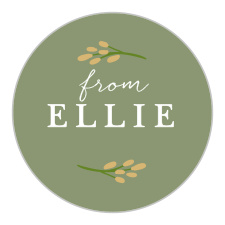 Regal Wreath Foil Bat Mitzvah Stickers are a fantastic addition to any order: featuring two beautiful typefaces, cradled by delicate blue branches, and outlined by a thin turquoise circle, these stickers can serve as a wonderful reminder of your daughter's Bat Mitzvah.