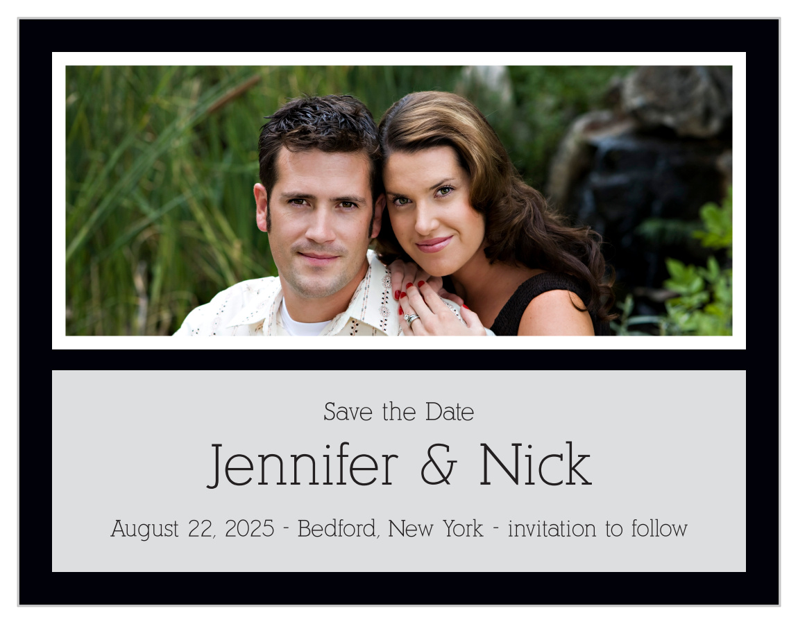 Simple Elegance Save the Date Magnets