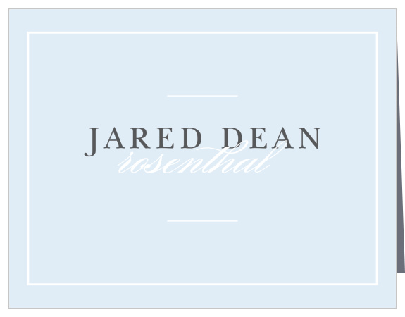 After all is said and done, ensure that your guests feel your appreciation for their attendance with Extravagant Eight Boy LDS Baptism Thank You Cards.