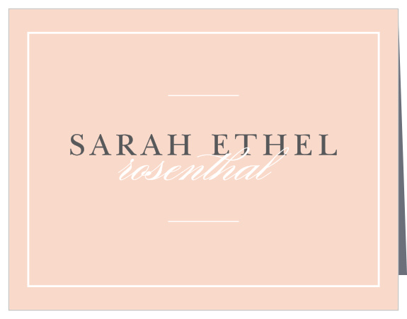 After all is said and done, ensure that your guests feel your appreciation for their attendance with Extravagant Eight Girl LDS Baptism Thank You Cards.