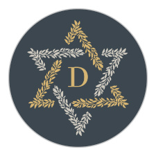 Sometimes, simplicity is felicity, and that's certainly true in the case of our Star of David Foil Bar Mitzvah Stickers.