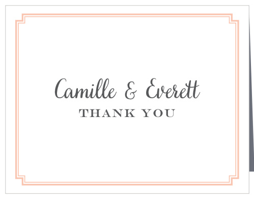 Utterly Chic Wedding Thank You Cards