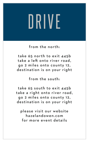 Traditions Foil Bat Mitzvah Direction Cards allow you to guide your guests with grace.