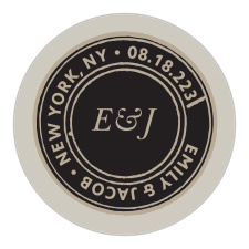Use the Zig Zags Wedding Stickers to finish off your Wedding Suite.