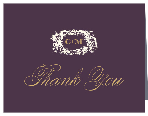 Style & Grace Foil Wedding Thank You Cards