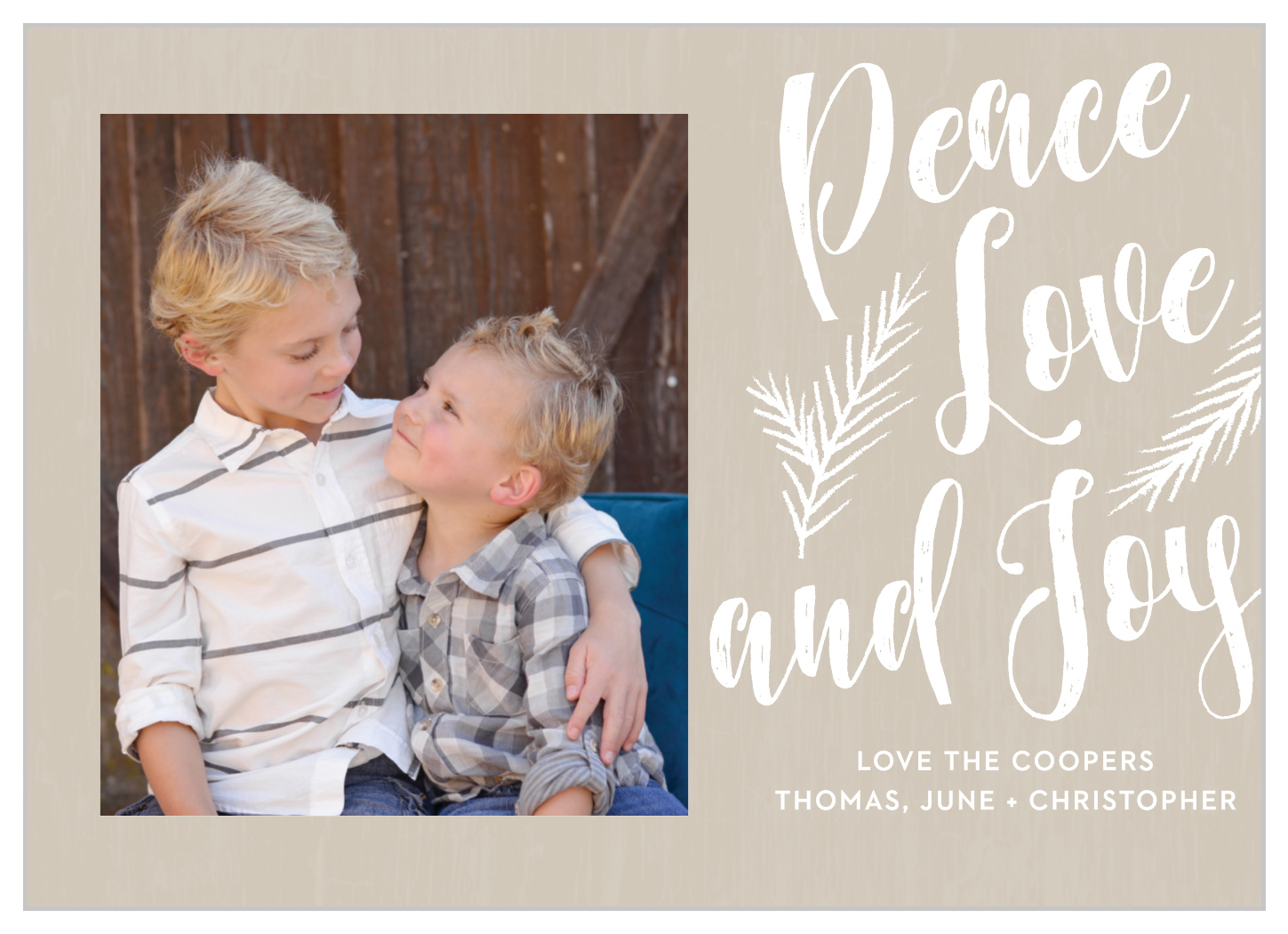 White Pine Holiday Cards