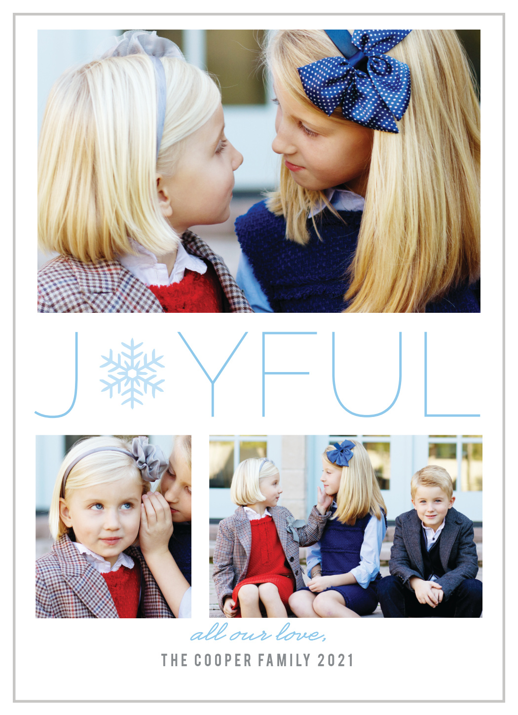 Snowflake Soiree Holiday Cards