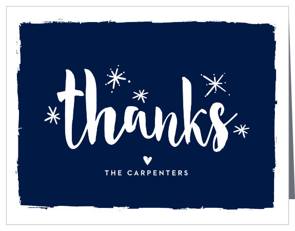 Your holiday thank you cards will be "Oh So Bright" with these unique and cheery cards!