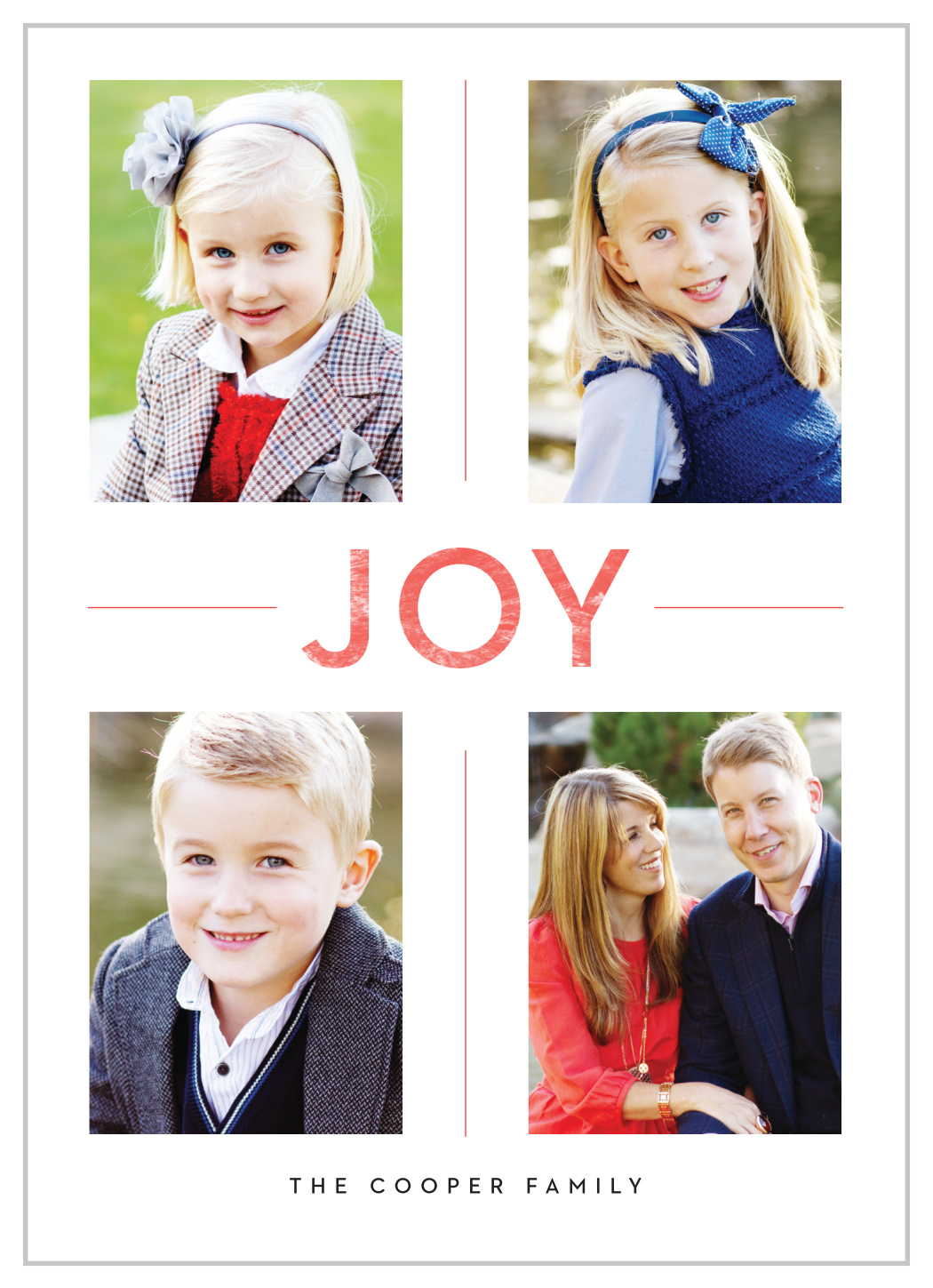 Joyfully Illuminated Holiday Cards