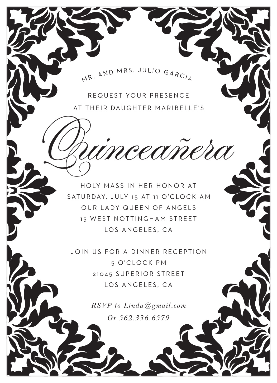 Quinceanera Invitation Wording Samples In Spanish Quinceanera Invitation Wording Samples In Spanish