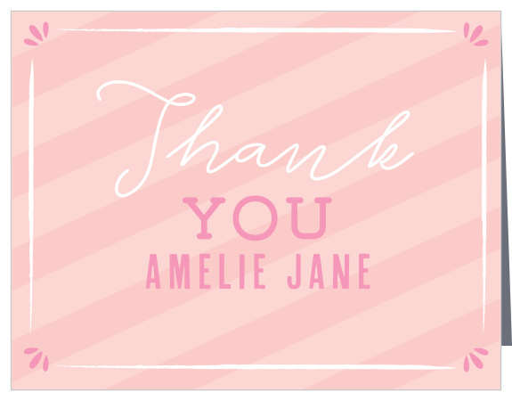 They'll think you're as sweet as our Sugar Sweet Thank You Cards after they receive them.