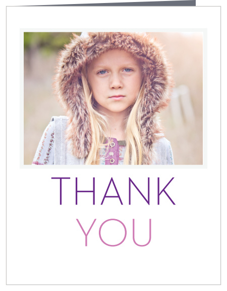 Your little girl is going to feel beautiful and sophisticated with our modern Colorful Names Girl LDS Baptism Thank You Cards.