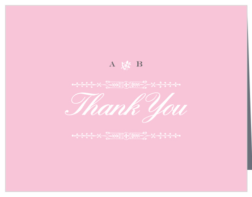 Make sure your guests know how much you appreciate them using the Subtle Elegance Thank You Cards.