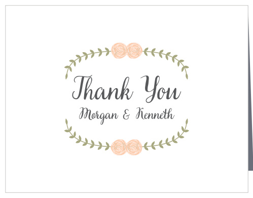 Make sure your guests know how much you appreciate them using the Rustic Nature Thank You Cards.