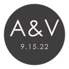 Use the Light As A Feather Wedding Stickers to finish off your Wedding Suite.