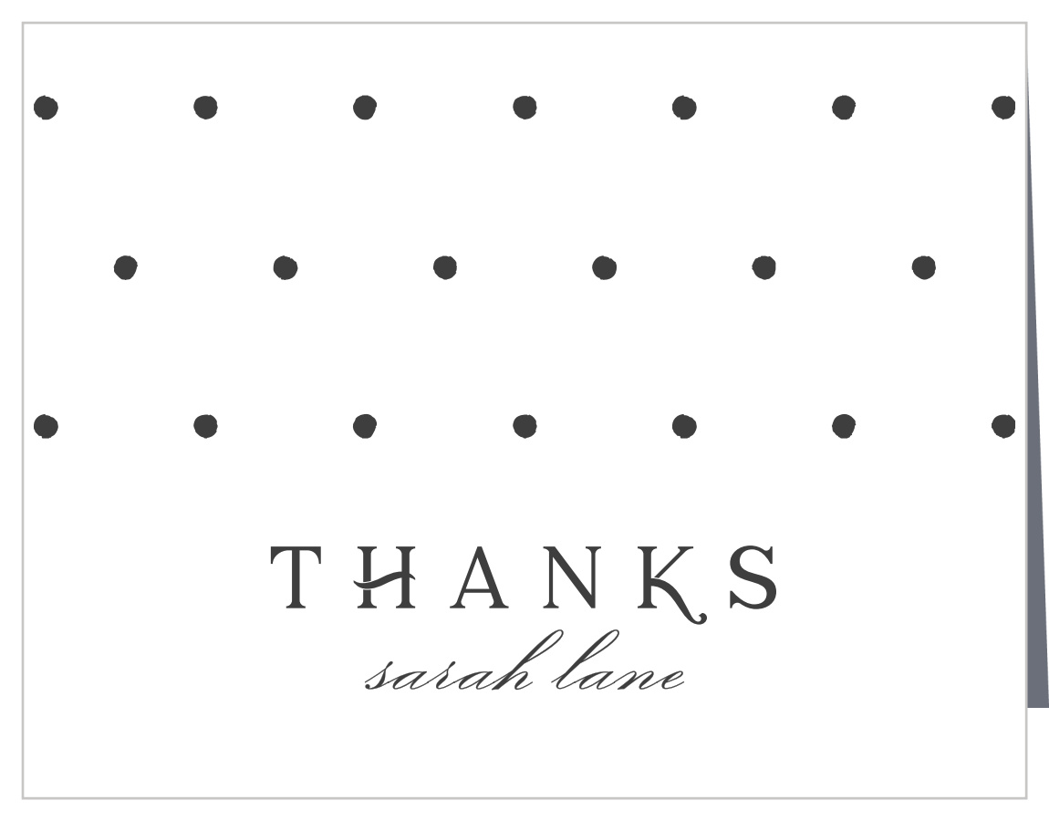 Simple Sweet Sixteen Thank You Cards