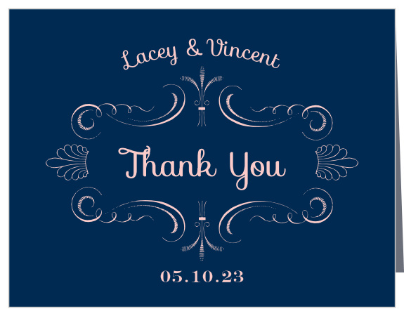 Make sure your guests know how much you appreciate them using the Sweet Elegance Thank You Cards.