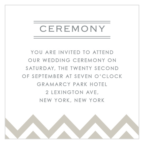 Place to Be Ceremony Cards help you plan the small, intimate ceremony of your dreams.