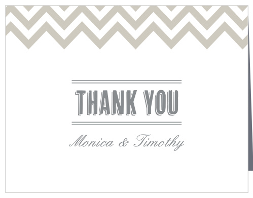 Place to Be Wedding Thank You Cards