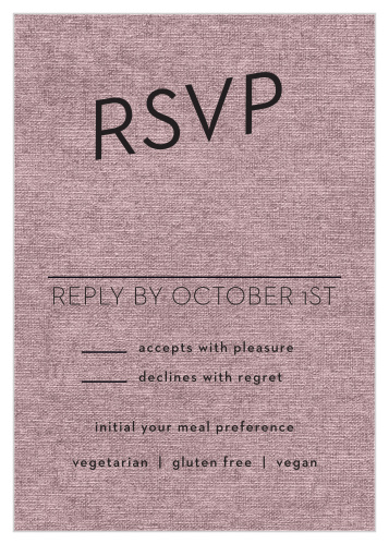 With the Modern Day Love Response Cards you will be able to keep track of all the guests that plan on attending your wedding.