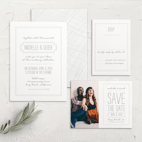 Keep It Simple Wedding Invitations