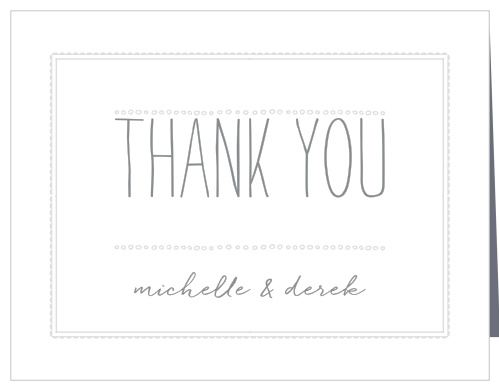 Keep It Simple Wedding Thank You Cards