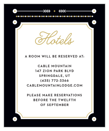 Ensure that your guests are as comfortable as possible by recommending your choice of hotel; our Modern Story Accommodation Cards are perfect for doing precisely that.