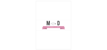 After you have customized all your cards, use the Just My Type Belly Bands to hold them all together.