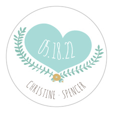 The Live and Love Foil Wedding Stickers as well as the rest of the foiled wedding suite are reminiscent of a fairy tale with it's enchanting illustrations, send them out to your loved ones to help spread your love in a fun way!