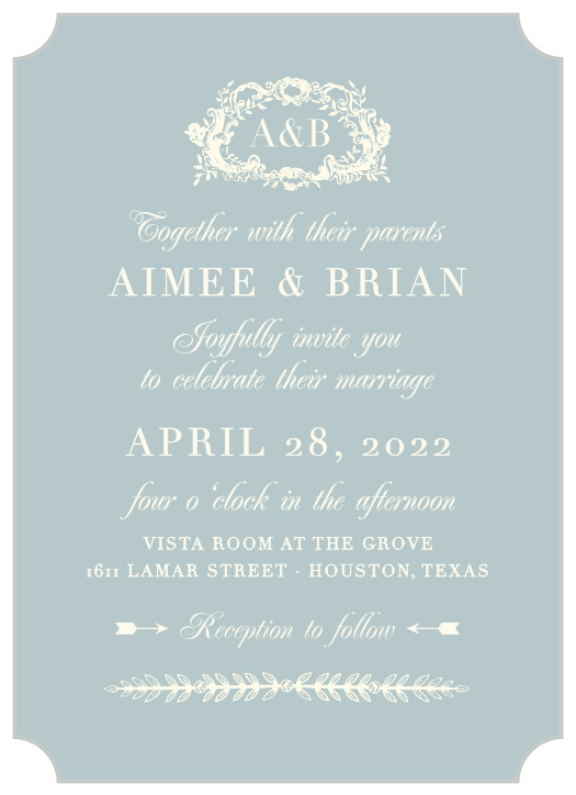 Your guests will adore the In Cursive Wedding Invitations once they receive them.