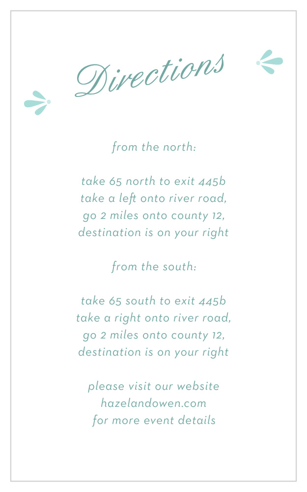 Fresh Breeze Direction Cards