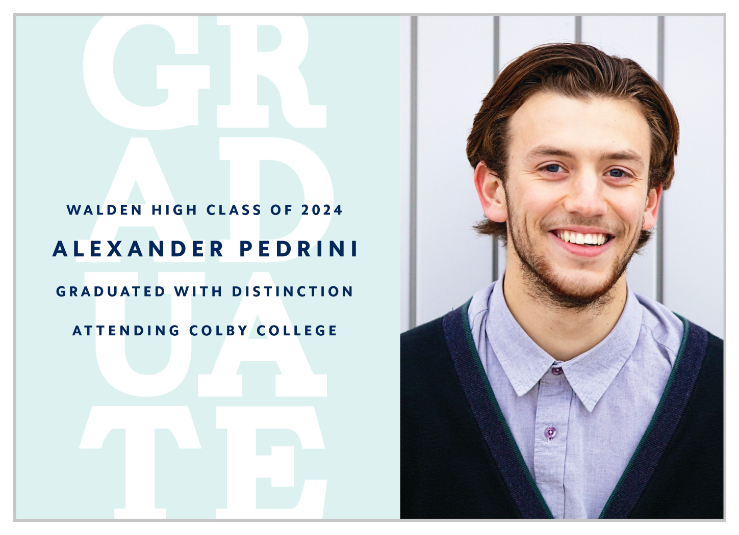 Beginning & The End Graduation Announcements by Basic Invite