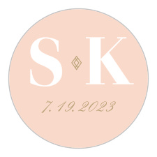 The Deco Glam Wedding Stickers are arguably the funnest items from the wedding suite!