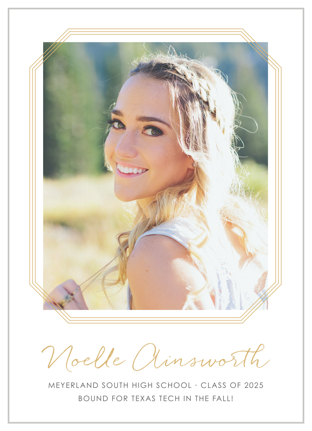 Photo Pride Graduation Announcements