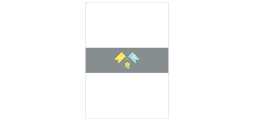After you have customized all your cards, use the Say Yes Belly Bands to hold them all together.