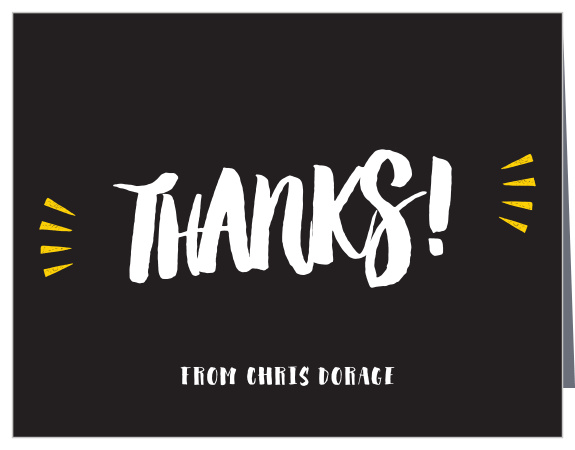 Share your gratitude with our simple Fabulous Milestone Birthday Thank You Cards.