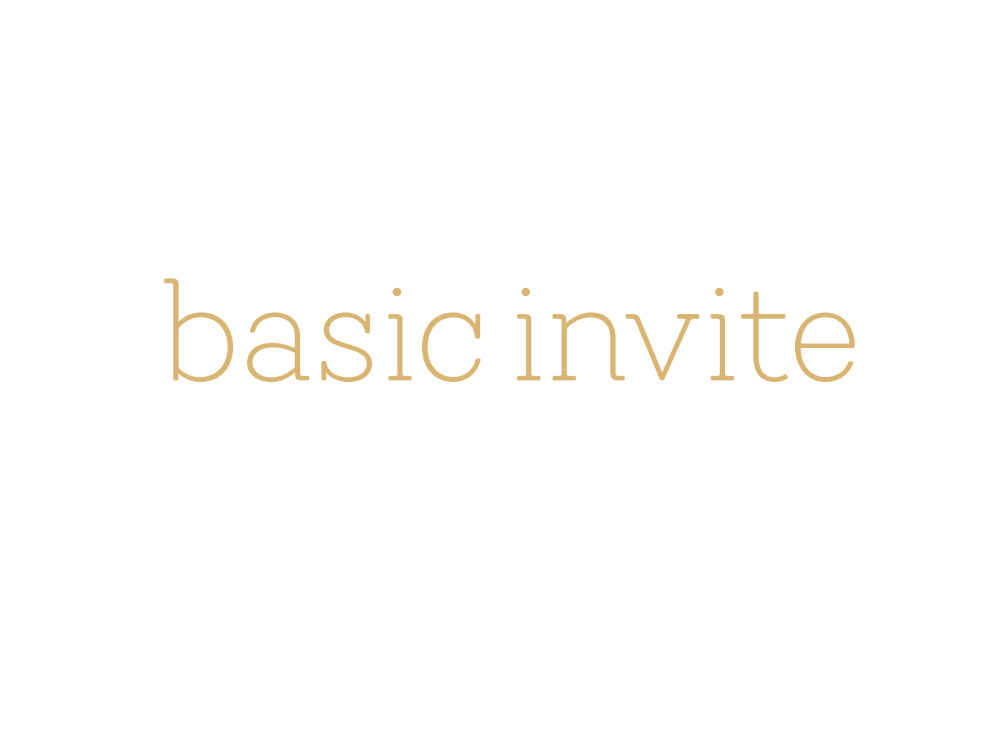 Basic Invite Custom Size Foil Business Cards