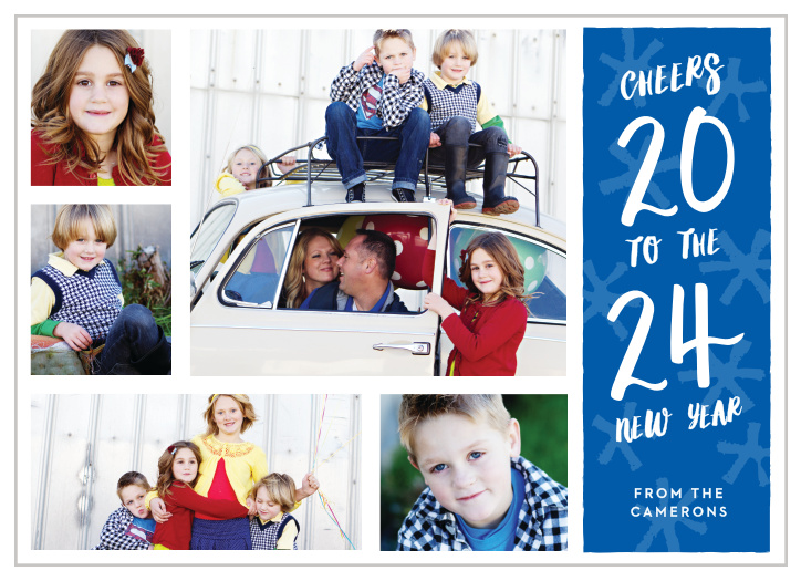 Funky Photo New Year Cards are the perfect fit for this year's round of holiday wishes.