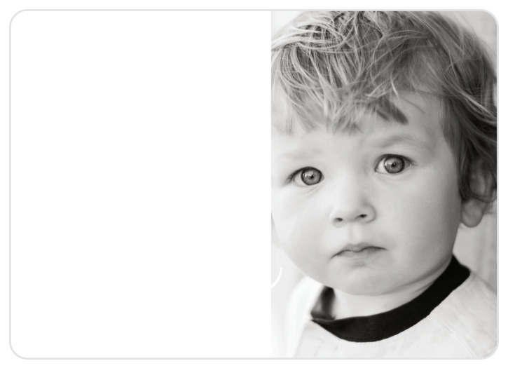 Flowing Script Photo Holiday Cards feature a trio of subtle cursive, cheerful coloring, and space for a lovely picture of your family.