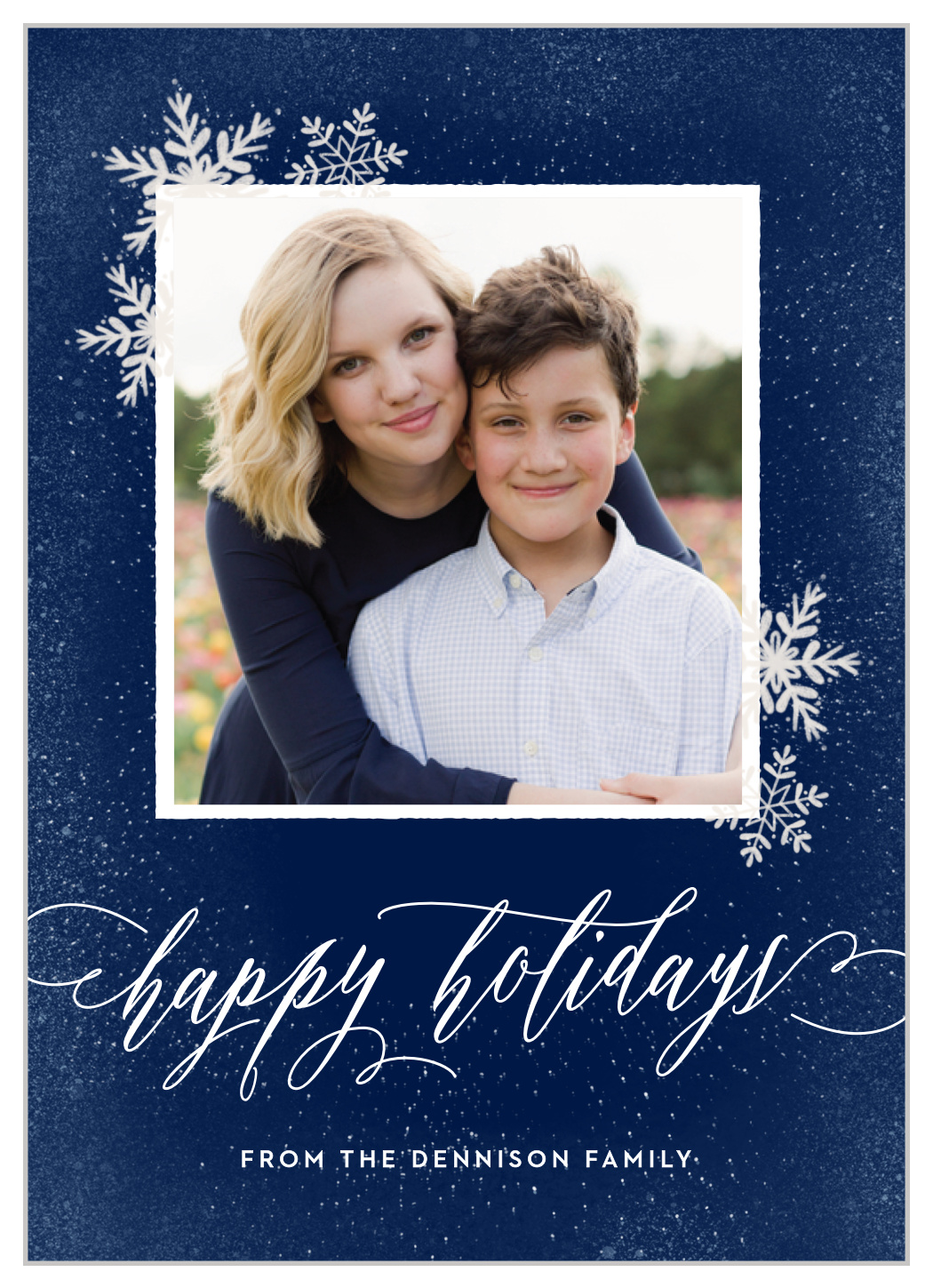Frost Photo Holiday Cards