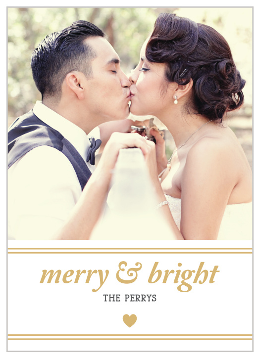 Make sure you share your holiday message with friends and family using the Shimmer Holiday Photo Christmas Cards.