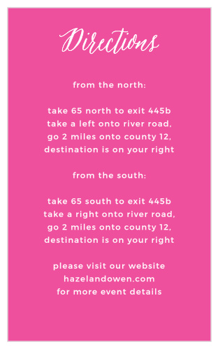 The Heart Beat Direction Cards don't need much in the way of embellishment. 