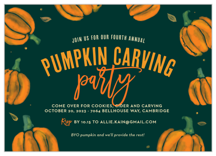 There's nothing more iconic on Halloween night than a jack-o-lantern, and there's nothing more fun than making your very own with your closest friends and family!