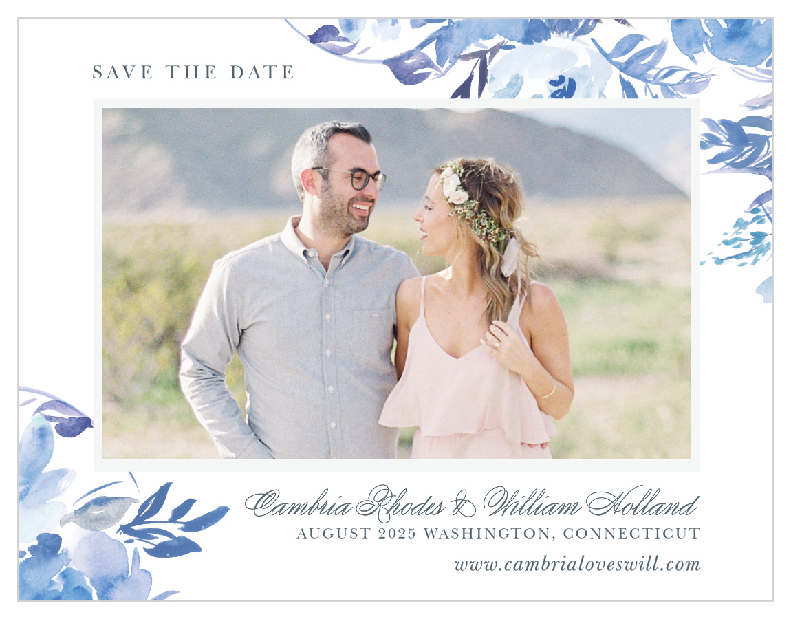 Comely Wildflowers Save the Date Cards