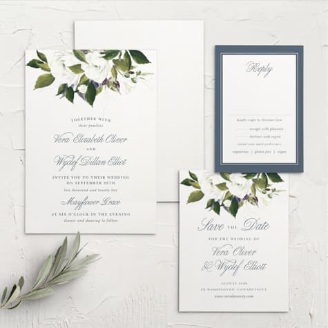 Elegant Aristocrat Wedding Invitations