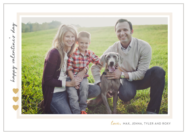 Choose the Full of Love Foil Valentine's Day Cards to send out to your loved ones this V-Day!