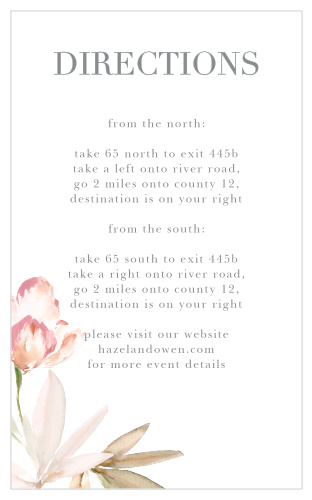 Darling Watercolor Direction Cards