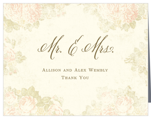 Romantic Vintage Wedding Invitations by Basic Invite