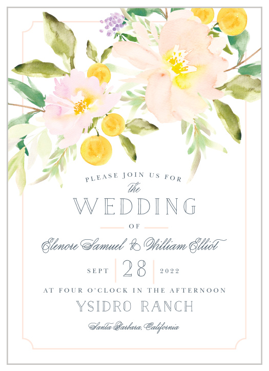 Your guests will adore the Melodious Melanie Wedding Invitations once they receive them.
