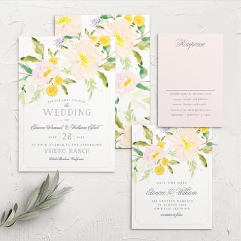 Melodious Melanie Wedding Invitations